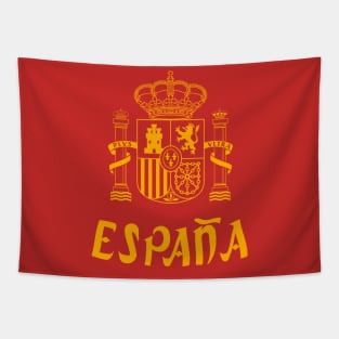 Spain football fans tshirt Tapestry