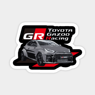 TOYOTA GR YARIS - gazoo racing Precious Black Magnet