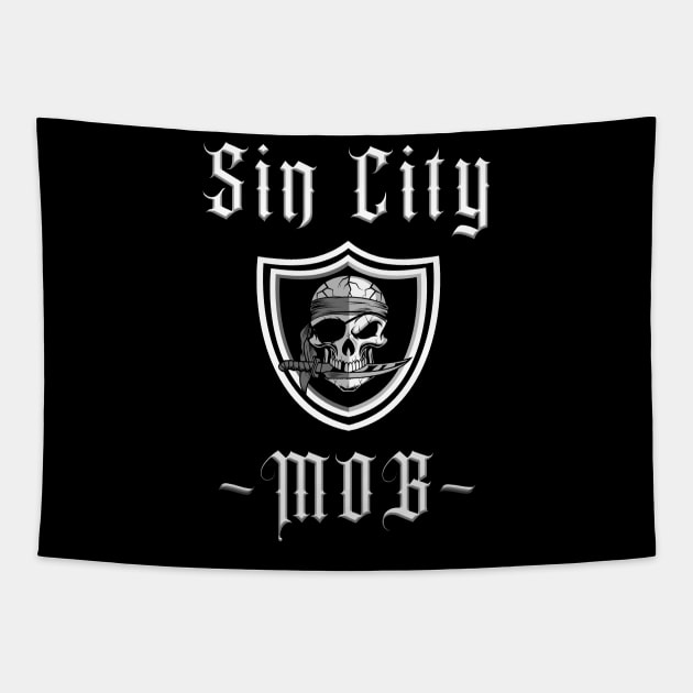 SIN CITY MOB 1C Tapestry by GardenOfNightmares