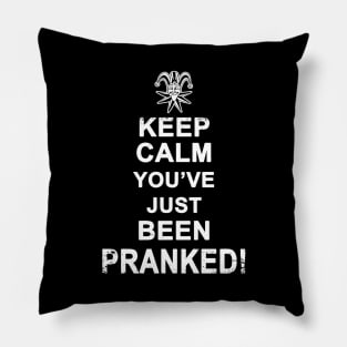 I Love Hate Clowns Keep Calm Prankster TIktoker Youtuber Meme Pillow