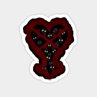 Heartless Swarm Heartless Symbol- Kingdom Hearts Magnet