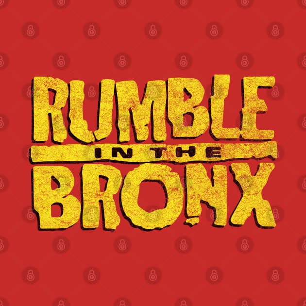 Rumble in the Bronx - Vintage 80s Distressed by mech4zone