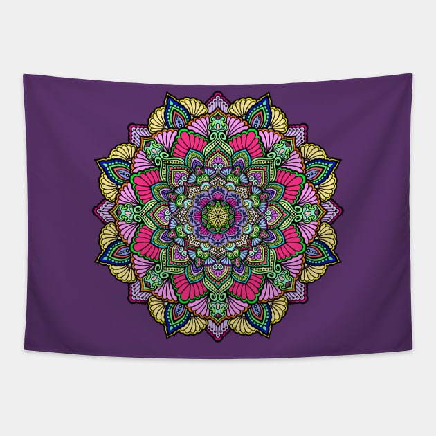 The Colors of Life Tapestry by Shine Design Blossom