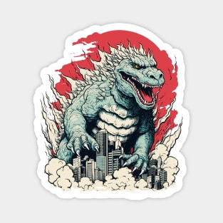 Godzilla Rampage Magnet