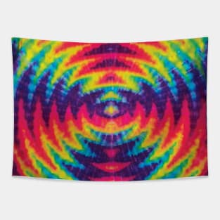 Wig Wag Rainbow Tie Dye Tapestry