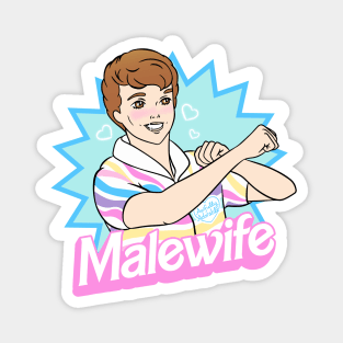 Malewife Allan Doll Magnet