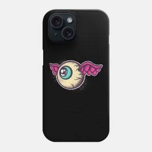 Eye With Wings Tattoo Style Pop Art Phone Case