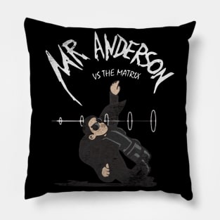 Mr Anderson Vs The Matrix Pillow