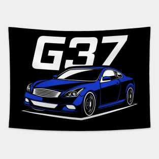 Racing Blue G37 Coupe Tapestry