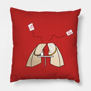 Besteas, Valentine's Day edition Pillow