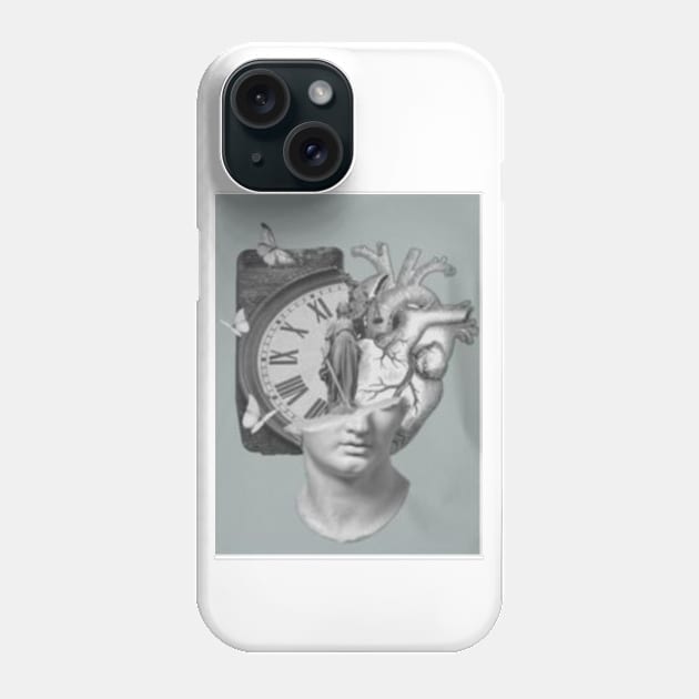 Collage of Ancient Greek Sculpture Phone Case by Wear A Tee Shirt 