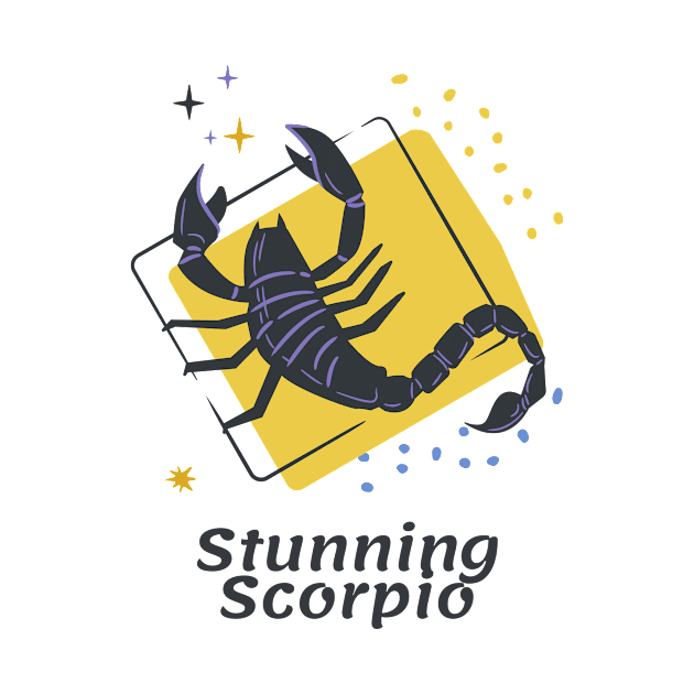 Stunning Scorpio - Astrology Art by Lynx Hub