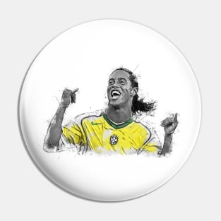 Ronaldinho Gaucho Pin for Sale by Stipex