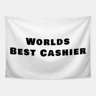 Worlds Best Cashier Tapestry