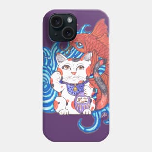 Calico Lucky Neko Phone Case