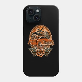 Car Traditional tattoo Phone Case