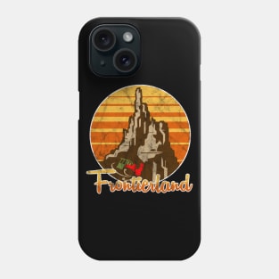 Frontierland / Big Thunder Mountain Vintage 70s (Distressed) Phone Case