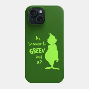 Grinchy Green Phone Case