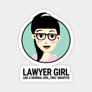 Lawyer girl like a normal girl only smarter Magnet