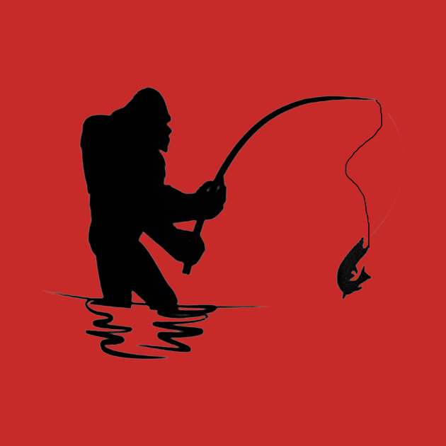 Fishing Bigfoot by bryanartsakti