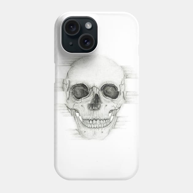 Skull Phone Case by By_StineLee