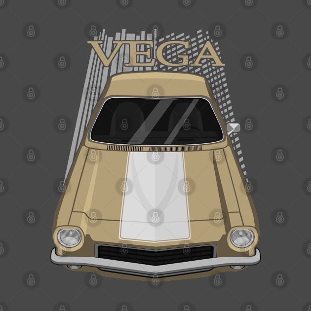 Chevrolet Vega GT 1971 - 1973 - light gold by V8social