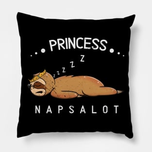 Cute Sloth Lazy Office Worker Working Sloth Statement Chill Pillow