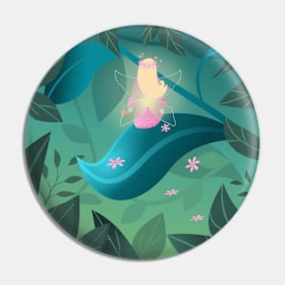 Fairy in the forest Pin