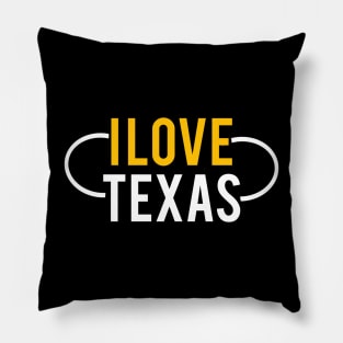 I Love Texas Pillow