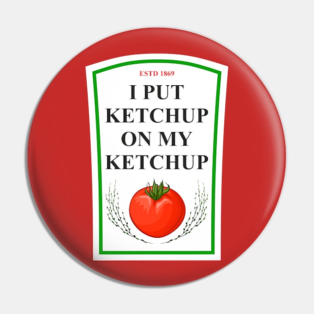Ketchup Pin by boldifieder