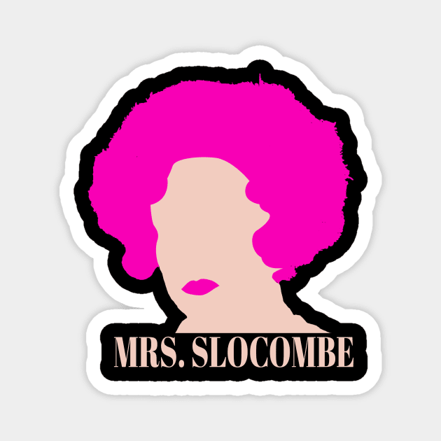 Mrs Slocombe Magnet by Qogl