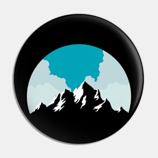 Cloudy Mountain Pin