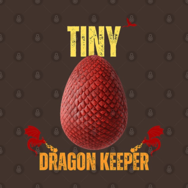 Tiny Dragon Keeper Lover Lizard Reptile by Just Me Store