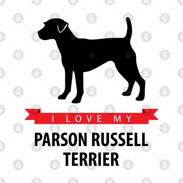 I Love My Parson Russell Terrier by millersye