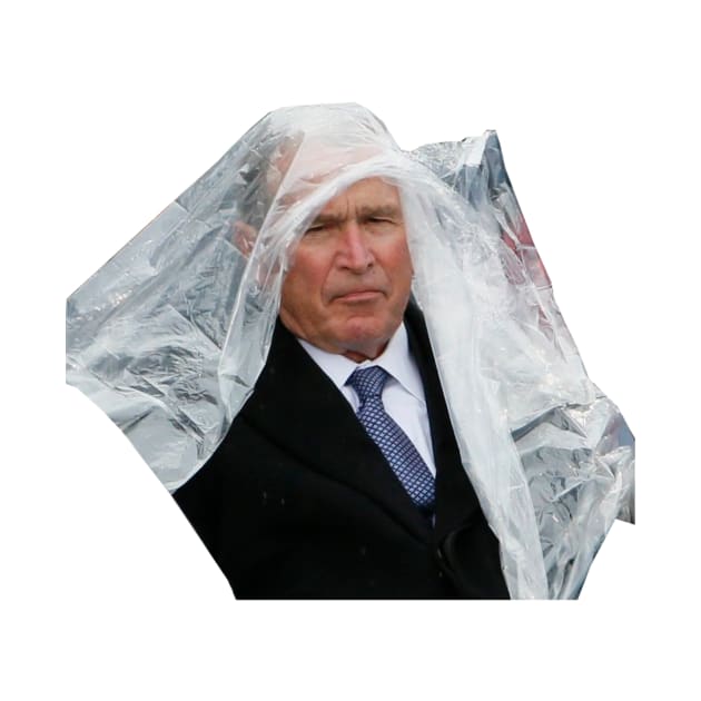 George W Bush - Poncho Meme - Mad by tziggles