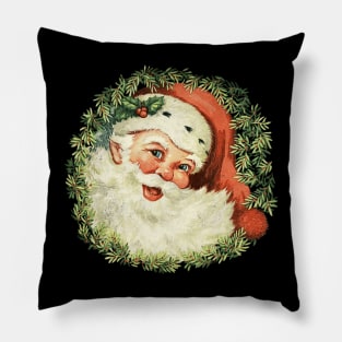 Vintage Santa Clause Christmas Pillow