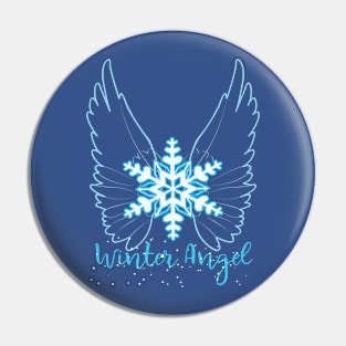 Winter Wings Pin