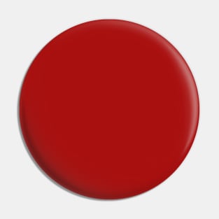 Deep Red Plain Solid Color Pin