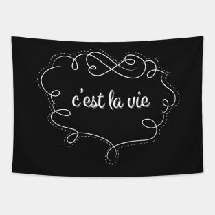 C'est La Vie Tapestry