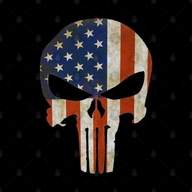 Skull USA by NerdsbyLeo