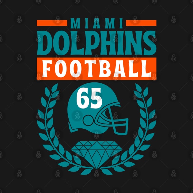 Miami Dolphins 1965 American Football by Astronaut.co