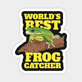 FROG: Frog Catcher Magnet