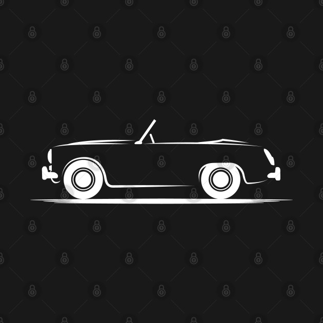 Austin Healey Sprite MK II  White by PauHanaDesign