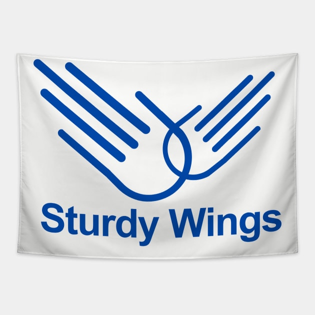 Sturdy Wings Tapestry by Spatski