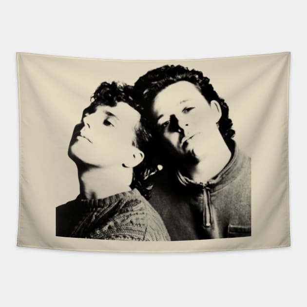 Tears For Fears // Vintage Style Design Tapestry by Indanafebry