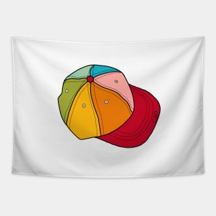 Rainbow cap Tapestry