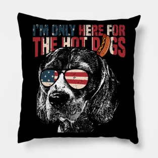 Beagle Shirt Funny 4th of July Pillow