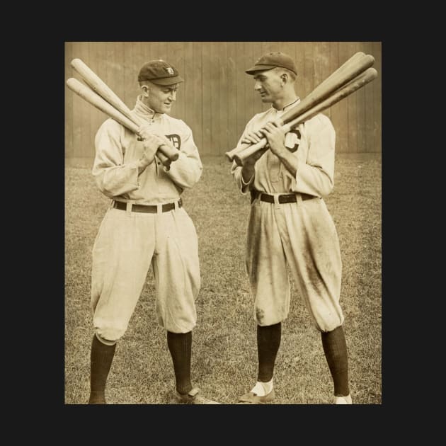 Ty Cobb & Shoeless Joe Jackson by BlackBoxHobby