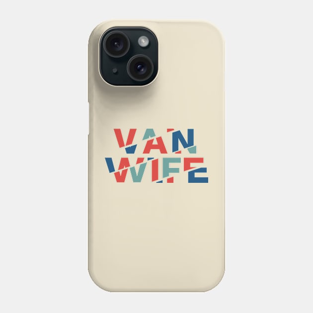 Vanlife: van wife tracks - red blue green Phone Case by The Van Life