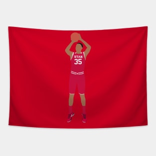 Kyle Kuzma Utah Tapestry